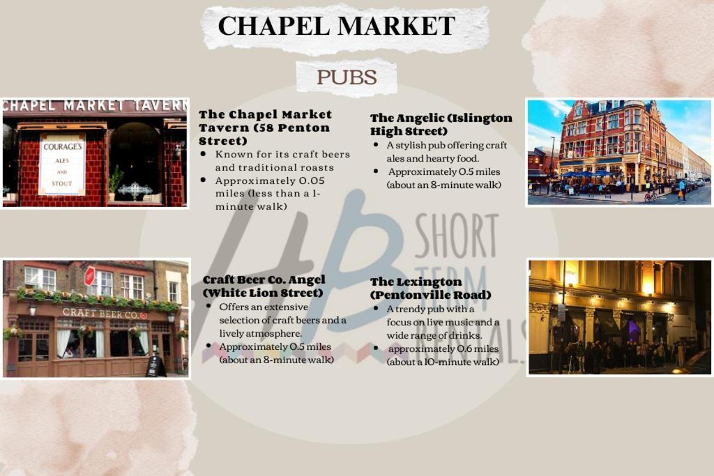 Islington Flat 1-bedroom Near Angel Station Appartement Londres